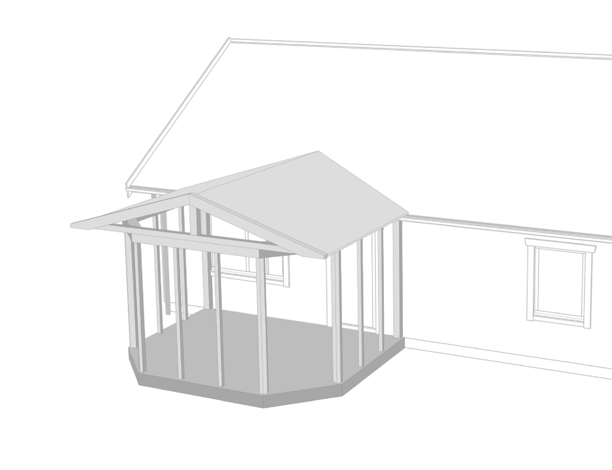 Sadeltaksrum - Bild 10